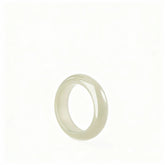 Natural Chinese Hetian Jade Ring - Fine Jade Jewelry for Men & Women